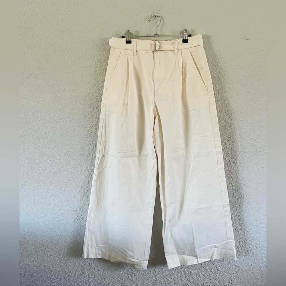 Everlane The Easy Wide Leg Pant in Bone
